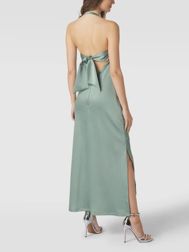 Paradi Abendkleid Mit Wasserfall-Ausschnitt - Schilf 5 Paradi Abendkleid Mit Wasserfall-Ausschnitt - Schilf – Bild 5