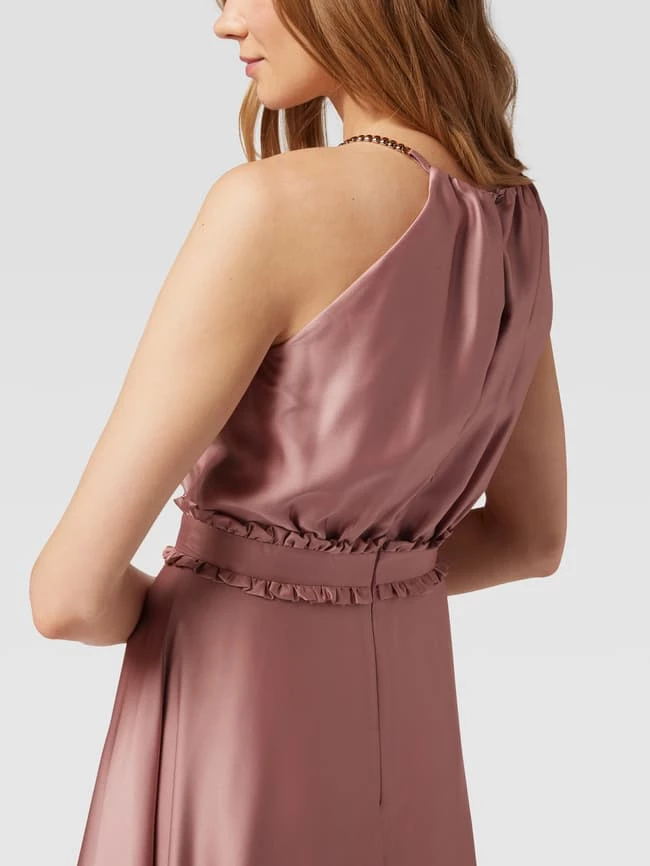 Swing Abendkleid Mit Taillenpasse - Rosé 3 Swing Abendkleid Mit Taillenpasse - Rosé – Bild 3