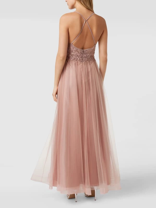 Laona Abendkleid Mit Herzausschnitt - Rosé 5 Laona Abendkleid Mit Herzausschnitt - Rosé – Bild 5