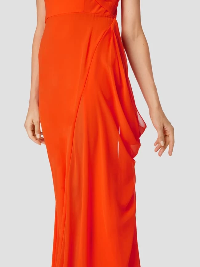 Vera Wang Bride Abendkleid Mit One-Shoulder-Träger Modell 'Hermine' - Orange 3 Vera Wang Bride Abendkleid Mit One-Shoulder-Träger Modell 'Hermine' - Orange – Bild 3