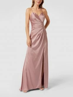 Unique Abendkleid Mit Stola - Rosé