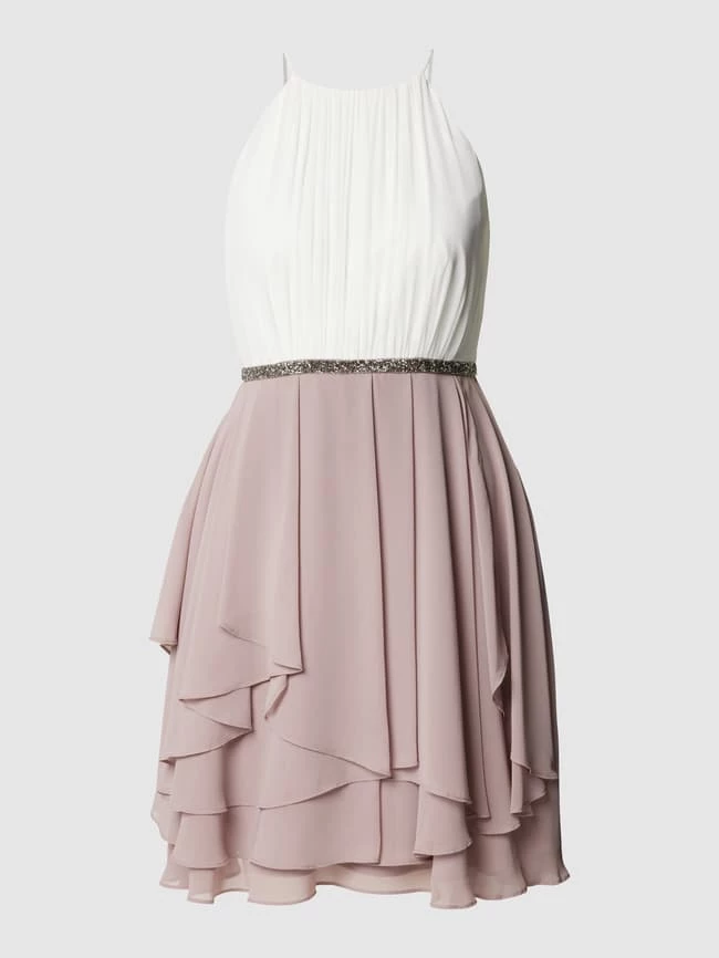 Jake*s Cocktail Cocktailkleid Mit Plisseefalten - Mauve 2 Jake*s Cocktail Cocktailkleid Mit Plisseefalten - Mauve – Bild 2