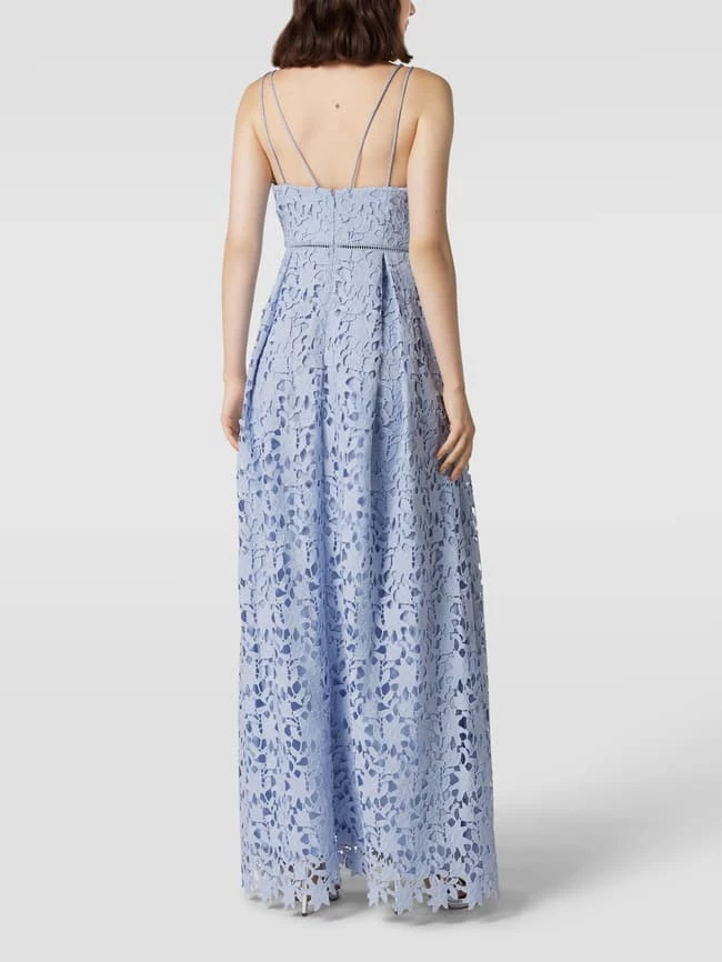 Jake*s Cocktail Abendkleid Mit Lochmuster - Himmelblau 5 Jake*s Cocktail Abendkleid Mit Lochmuster - Himmelblau – Bild 5