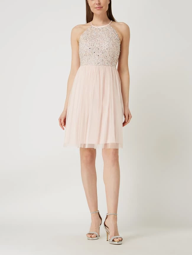 Jake*s Cocktail Cocktailkleid Mit Pailletten - Hellrosa 1 Jake*s Cocktail Cocktailkleid Mit Pailletten - Hellrosa