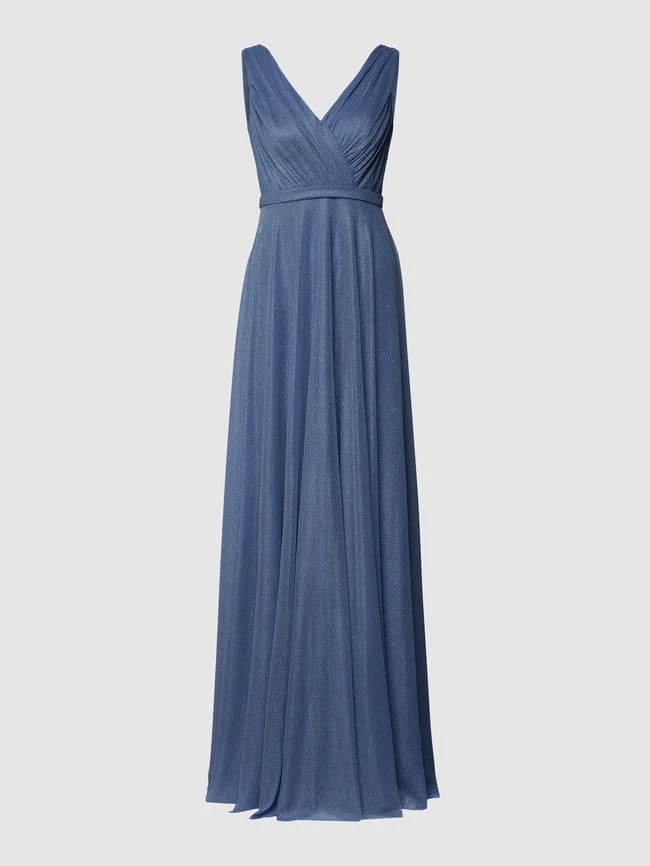 TROYDEN COLLECTION Abendkleid Mit Schimmernder Optik - Bleu 2 TROYDEN COLLECTION Abendkleid Mit Schimmernder Optik - Bleu – Bild 2