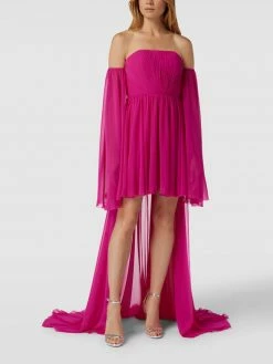 Vera Wang Bride Abendkleid Im Trägerlosen Design Modell 'Florence' - Fuchsia