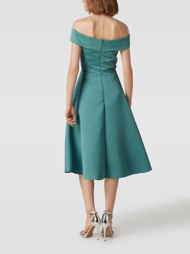 TROYDEN COLLECTION Cocktailkleid Im Off-Shoulder-Design - Mint 5 TROYDEN COLLECTION Cocktailkleid Im Off-Shoulder-Design - Mint – Bild 5