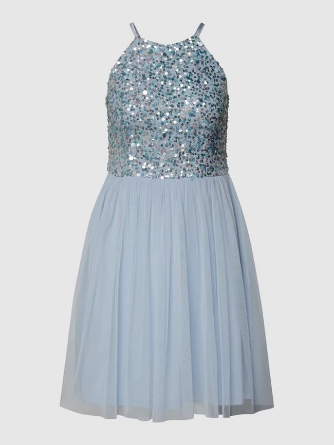 Jake*s Cocktail Cocktailkleid Mit Paillettenbesatz - Hellblau 2 Jake*s Cocktail Cocktailkleid Mit Paillettenbesatz - Hellblau – Bild 2