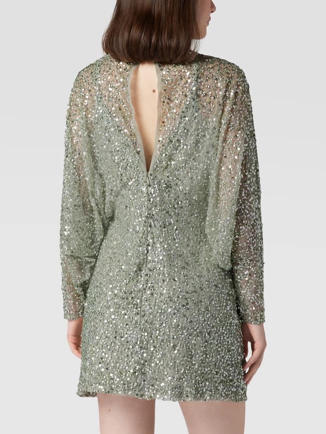 LACE & BEADS Cocktailkleid Mit Paillettenbesatz - Mint 5 LACE & BEADS Cocktailkleid Mit Paillettenbesatz - Mint – Bild 5