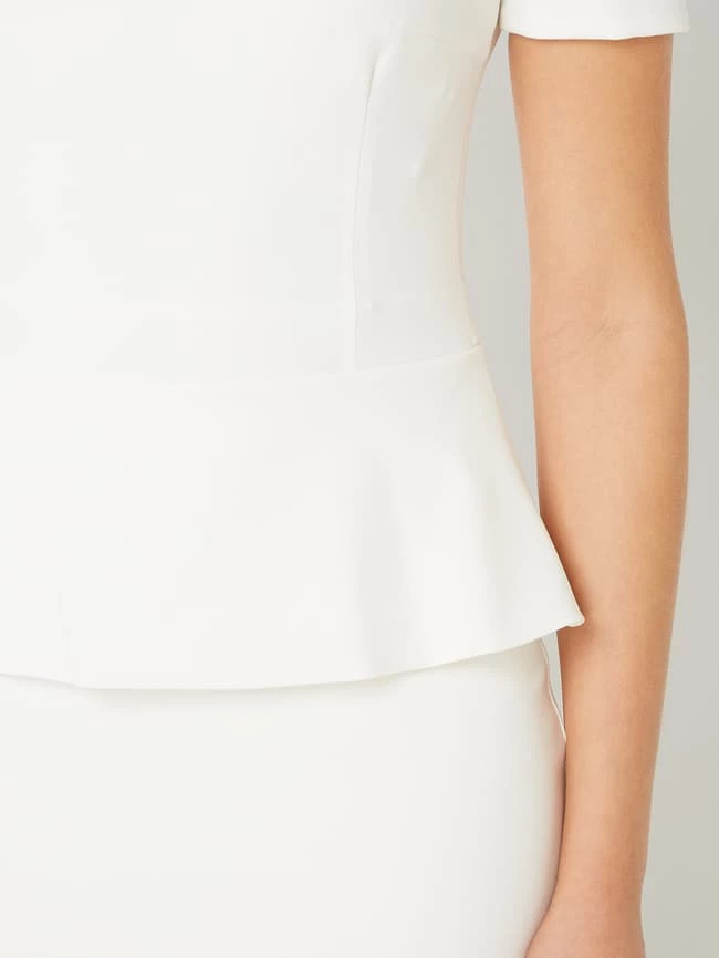 Paradi Kleid Mit Schößchen - Ecru 3 Paradi Kleid Mit Schößchen - Ecru – Bild 3