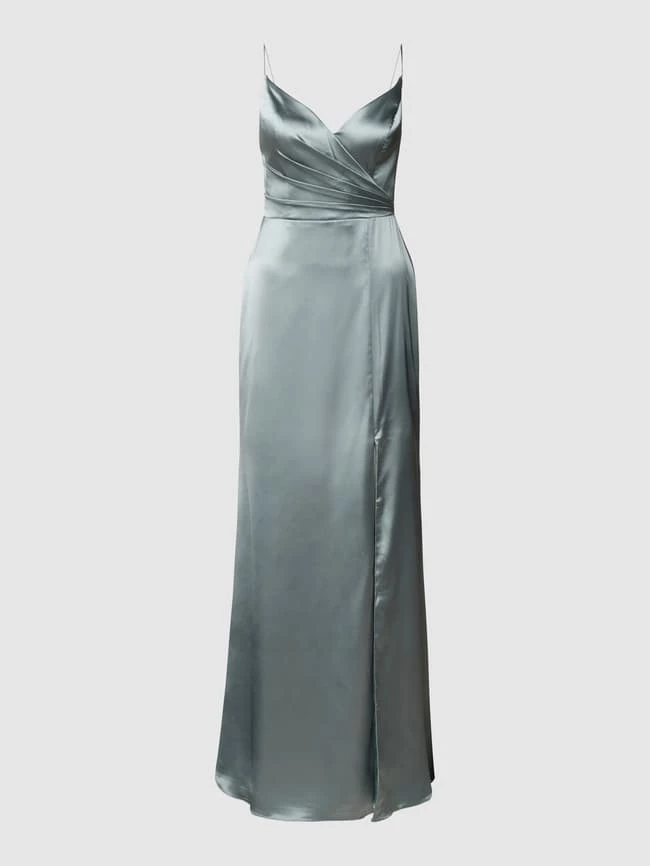 Laona Abendkleid Mit Herz-Ausschnitt - Schilf 2 Laona Abendkleid Mit Herz-Ausschnitt - Schilf – Bild 2