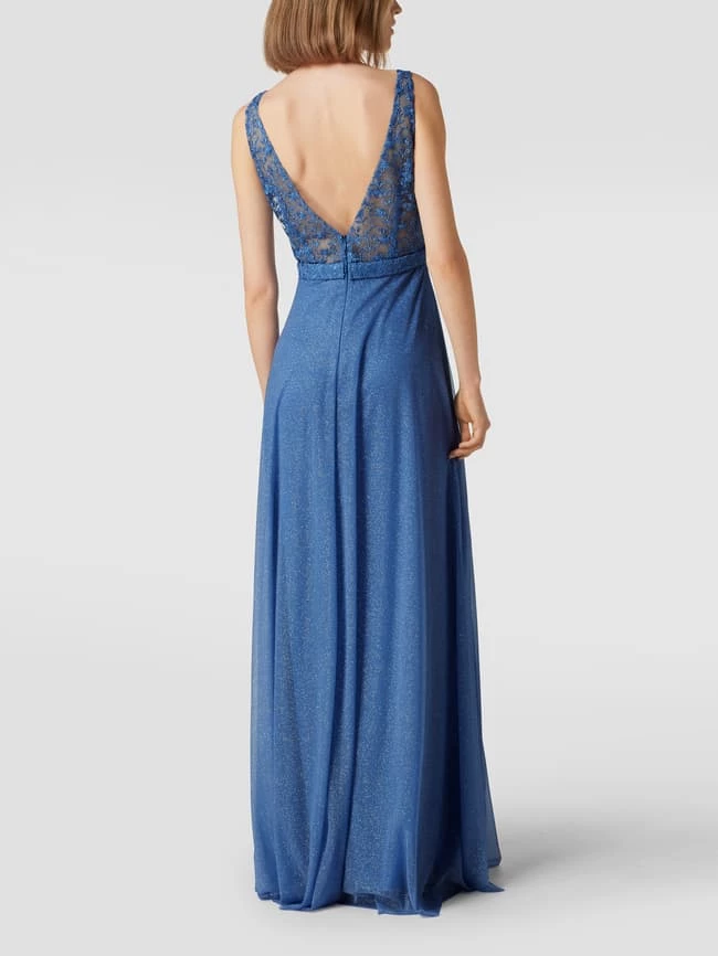 TROYDEN COLLECTION Abendkleid Mit Floralen Stickereien - Hellblau 5 TROYDEN COLLECTION Abendkleid Mit Floralen Stickereien - Hellblau – Bild 5