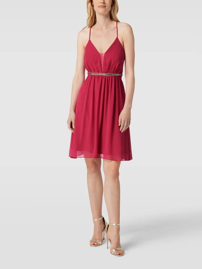 Jake*s Cocktail Cocktailkleid Mit Ziersteinbesatz - Pink Meliert 1 Jake*s Cocktail Cocktailkleid Mit Ziersteinbesatz - Pink Meliert