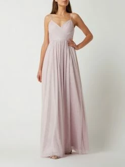 Jake*s Cocktail Abendkleid Mit Glitter-Effekt - Rosé