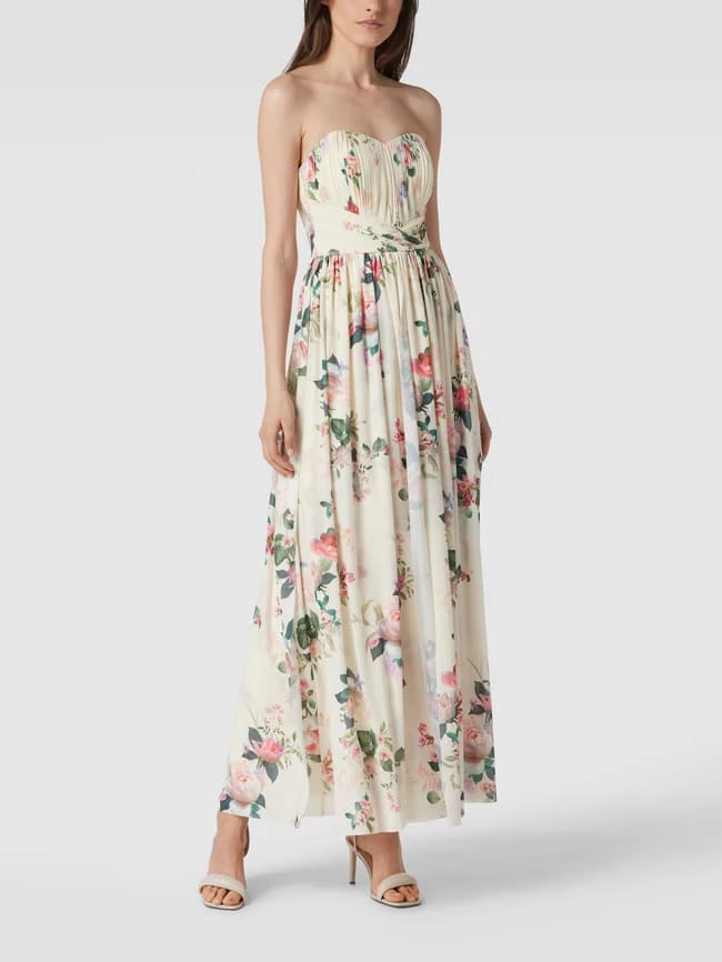 Lipsy Abendkleid Mit Floralem Allover-Muster - Rosé 1 Lipsy Abendkleid Mit Floralem Allover-Muster - Rosé