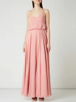 Laona Abendkleid Aus Chiffon Mit Spaghettiträgern - Rosé