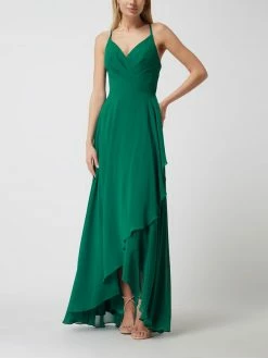 Luxuar Abendkleid Aus Chiffon - Grün