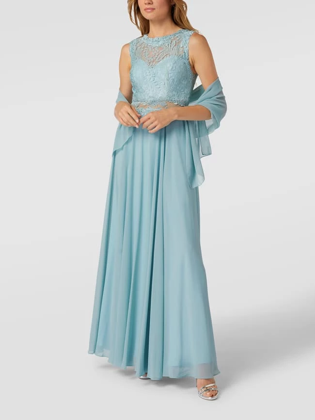 Mascara Abendkleid In Maxilänge - Mint 1 Mascara Abendkleid In Maxilänge - Mint