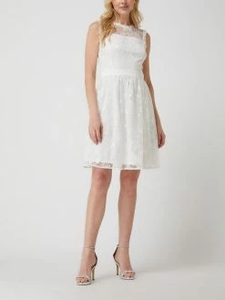 Esprit Collection Cocktailkleid Aus Organza - Offwhite