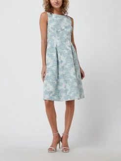 Christian Berg Cocktail Cocktailkleid Mit Kellerfalten - Schilf