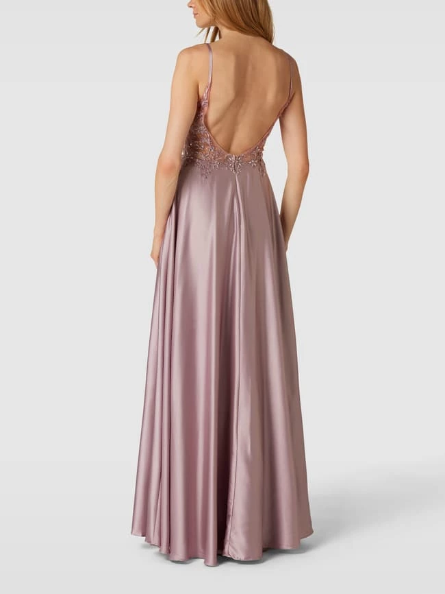 Luxuar Abendkleid Mit Ziersteinbesatz - Mauve 5 Luxuar Abendkleid Mit Ziersteinbesatz - Mauve – Bild 5