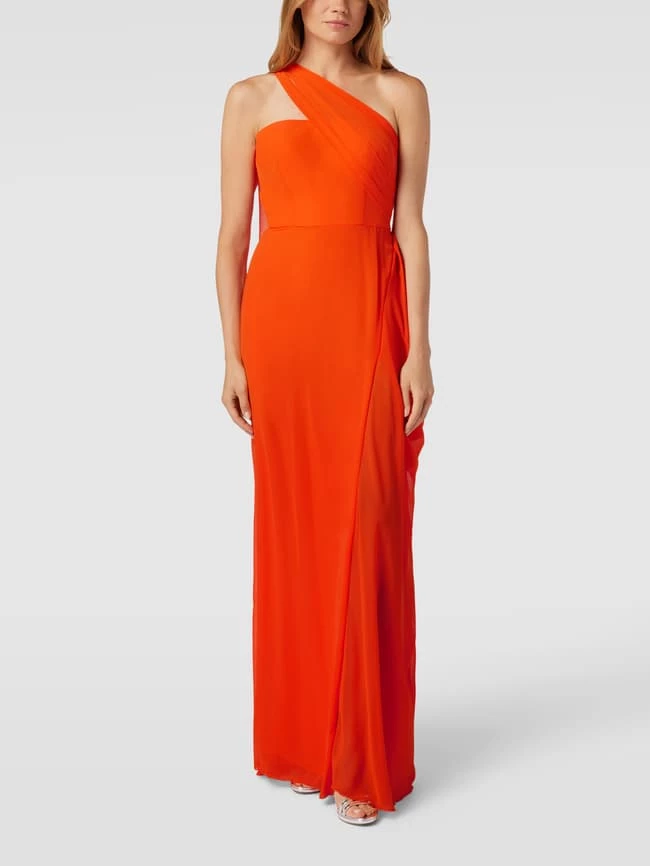 Vera Wang Bride Abendkleid Mit One-Shoulder-Träger Modell 'Hermine' - Orange 1 Vera Wang Bride Abendkleid Mit One-Shoulder-Träger Modell 'Hermine' - Orange