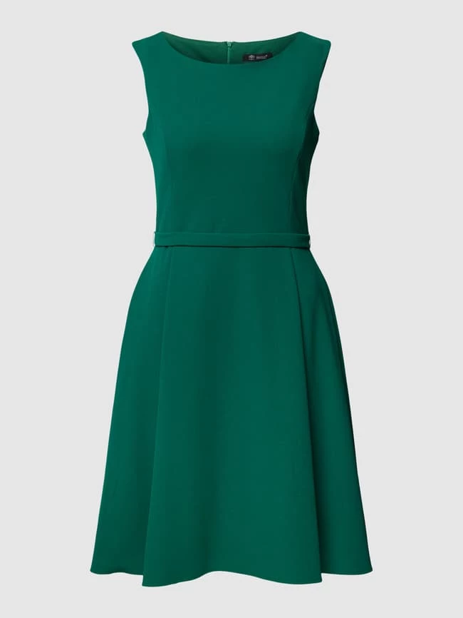 Paradi Kleid Mit Rundhalsausschnitt - Smaragdgrün 2 Paradi Kleid Mit Rundhalsausschnitt - Smaragdgrün – Bild 2