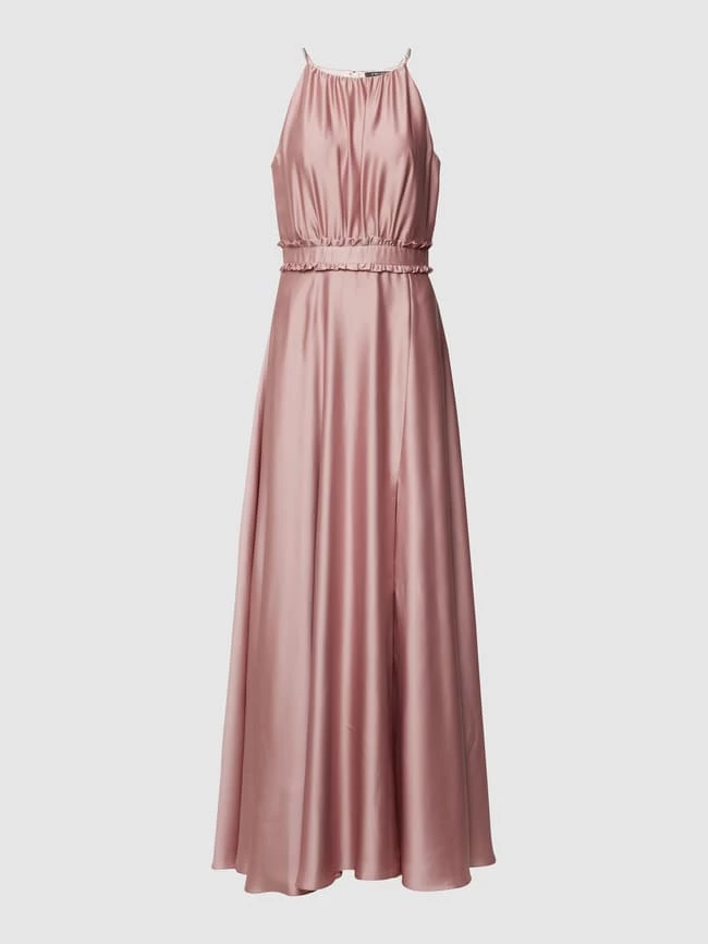 Swing Abendkleid Mit Taillenpasse - Rosé 2 Swing Abendkleid Mit Taillenpasse - Rosé – Bild 2