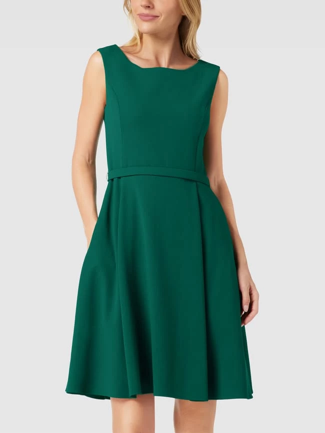 Paradi Kleid Mit Rundhalsausschnitt - Smaragdgrün 4 Paradi Kleid Mit Rundhalsausschnitt - Smaragdgrün – Bild 4