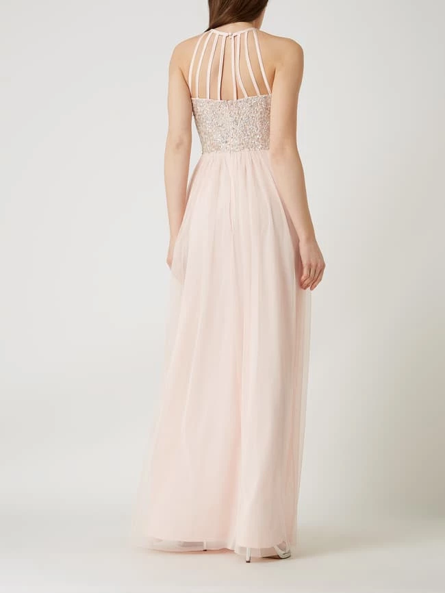 Jake*s Cocktail Abendkleid Mit Pailletten - Hellrosa 4 Jake*s Cocktail Abendkleid Mit Pailletten - Hellrosa – Bild 4