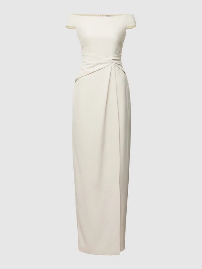 Lauren Ralph Lauren Abendkleid Mit U-Boot-Ausschnitt Modell 'SARAN' - Ecru 2 Lauren Ralph Lauren Abendkleid Mit U-Boot-Ausschnitt Modell 'SARAN' - Ecru – Bild 2