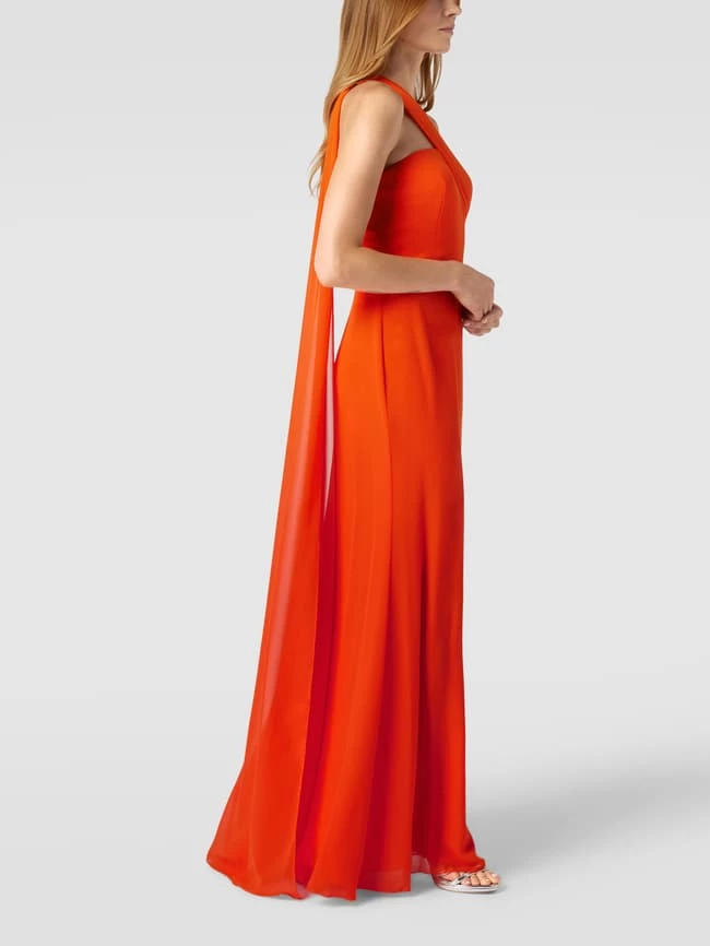Vera Wang Bride Abendkleid Mit One-Shoulder-Träger Modell 'Hermine' - Orange 4 Vera Wang Bride Abendkleid Mit One-Shoulder-Träger Modell 'Hermine' - Orange – Bild 4