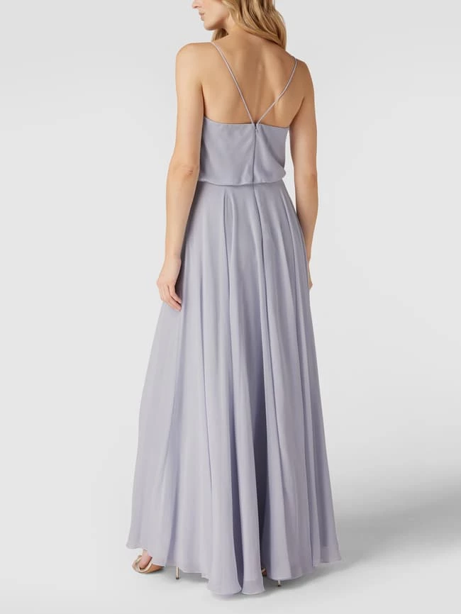 Laona Abendkleid Mit Spaghettiträgern - Hellblau 5 Laona Abendkleid Mit Spaghettiträgern - Hellblau – Bild 5