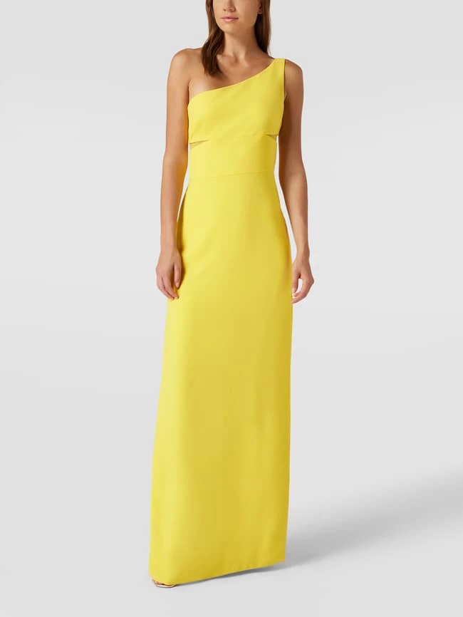 Vera Wang Bride Abendkleid Mit One-Shoulder-Träger Modell 'ANNABELLE' - Gelb 1 Vera Wang Bride Abendkleid Mit One-Shoulder-Träger Modell 'ANNABELLE' - Gelb