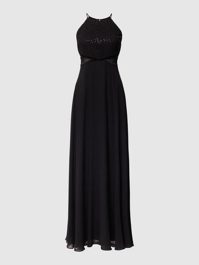 Jake*s Cocktail Abendkleid Mit Paillettenbesatz - Schwarz 2 Jake*s Cocktail Abendkleid Mit Paillettenbesatz - Schwarz – Bild 2