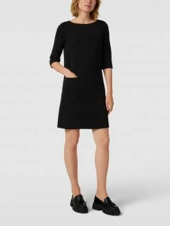 MaxMara Leisure Minikleid Mit Seitlichen Eingrifftaschen Modell 'CALI' - Schwarz