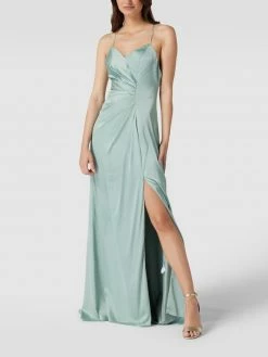 Unique Abendkleid Mit Stola - Mint