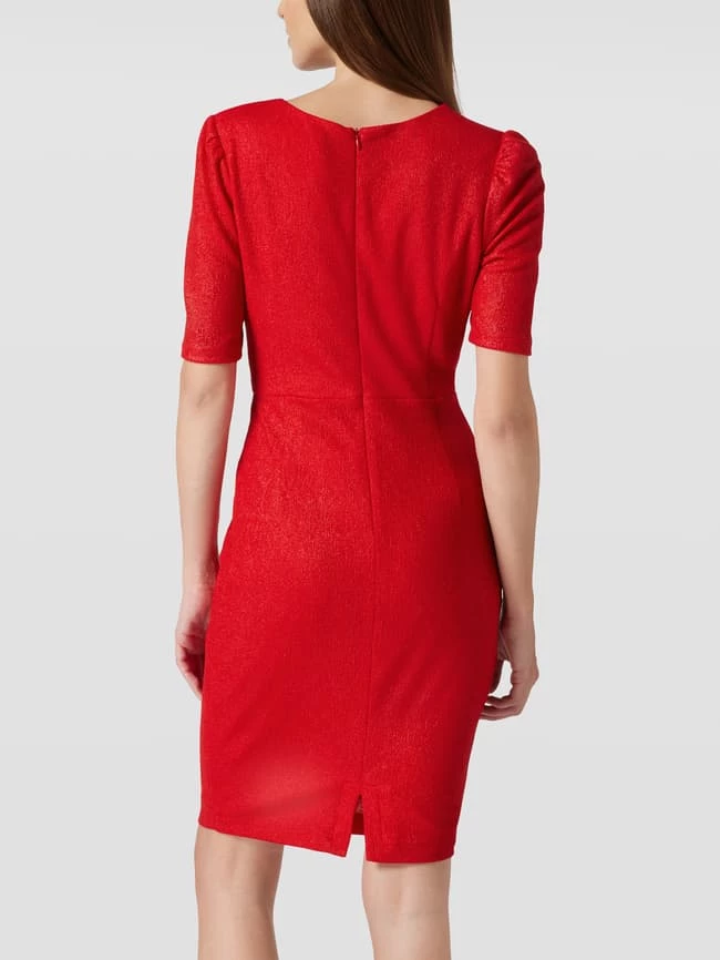 Paradi Knielanges Cocktailkleid In Schimmernder Optik - Rot 5 Paradi Knielanges Cocktailkleid In Schimmernder Optik - Rot – Bild 5