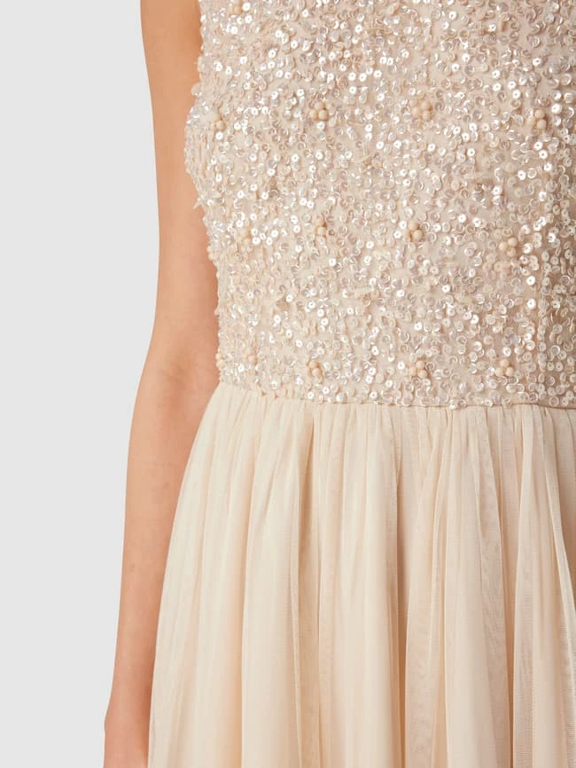 LACE & BEADS Cocktailkleid In Minilänge Mit Paillettenbesatz - Rosa 3 LACE & BEADS Cocktailkleid In Minilänge Mit Paillettenbesatz - Rosa – Bild 3