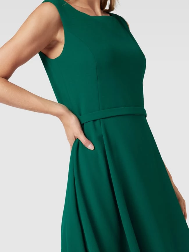 Paradi Kleid Mit Rundhalsausschnitt - Smaragdgrün 3 Paradi Kleid Mit Rundhalsausschnitt - Smaragdgrün – Bild 3