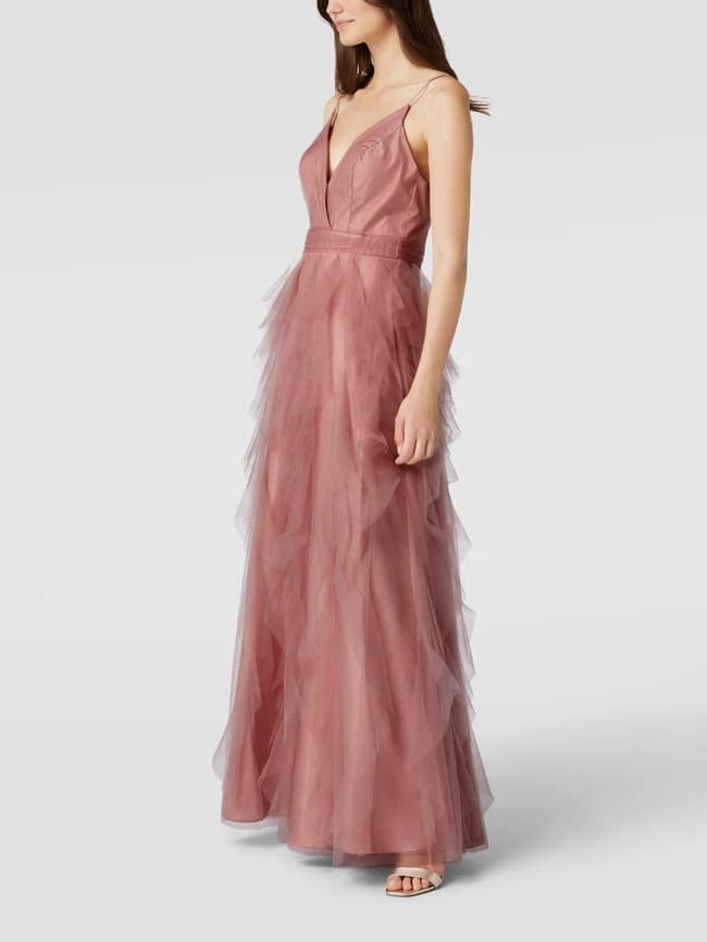 Laona Abendkleid In Maxilänge Mit Herzausschnitt - Altrosa 1 Laona Abendkleid In Maxilänge Mit Herzausschnitt - Altrosa