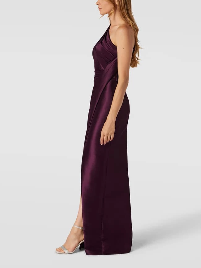 Vera Wang Bride Abendkleid Mit One-Shoulder-Träger Modell 'Daphne' - Dunkelrot 4 Vera Wang Bride Abendkleid Mit One-Shoulder-Träger Modell 'Daphne' - Dunkelrot – Bild 4