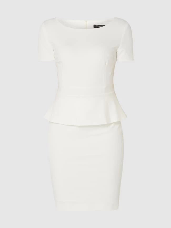 Paradi Kleid Mit Schößchen - Ecru 2 Paradi Kleid Mit Schößchen - Ecru – Bild 2