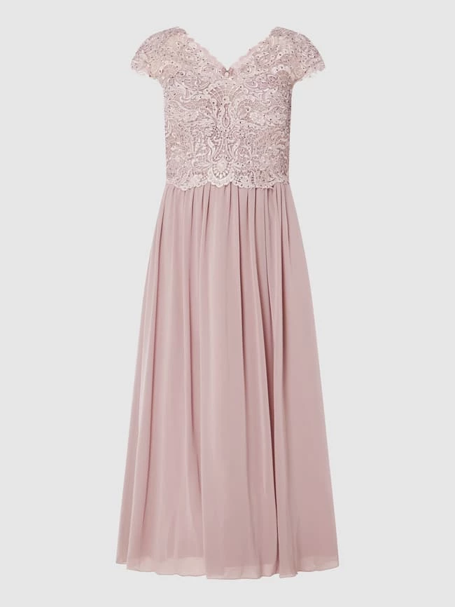 My Mascara Curves PLUS SIZE Abendkleid Mit Strasssteinen - Mauve 1 My Mascara Curves PLUS SIZE Abendkleid Mit Strasssteinen - Mauve