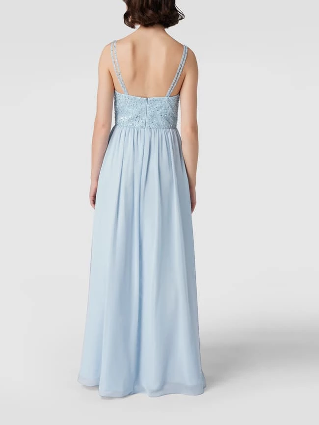 Mascara Abendkleid Mit Pailletten Und Ziersteinen - Bleu 5 Mascara Abendkleid Mit Pailletten Und Ziersteinen - Bleu – Bild 5