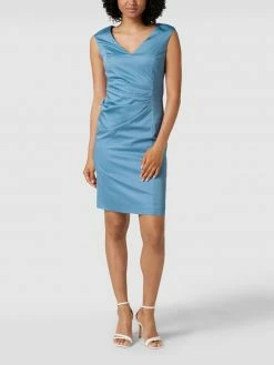 Vera Mont Cocktailkleid In Wickel-Optik - Bleu