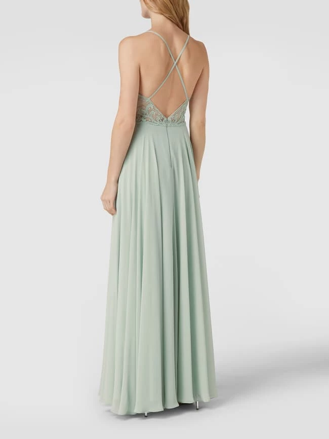 Luxuar Abendkleid Mit Zierbesatz - Grün 5 Luxuar Abendkleid Mit Zierbesatz - Grün – Bild 5