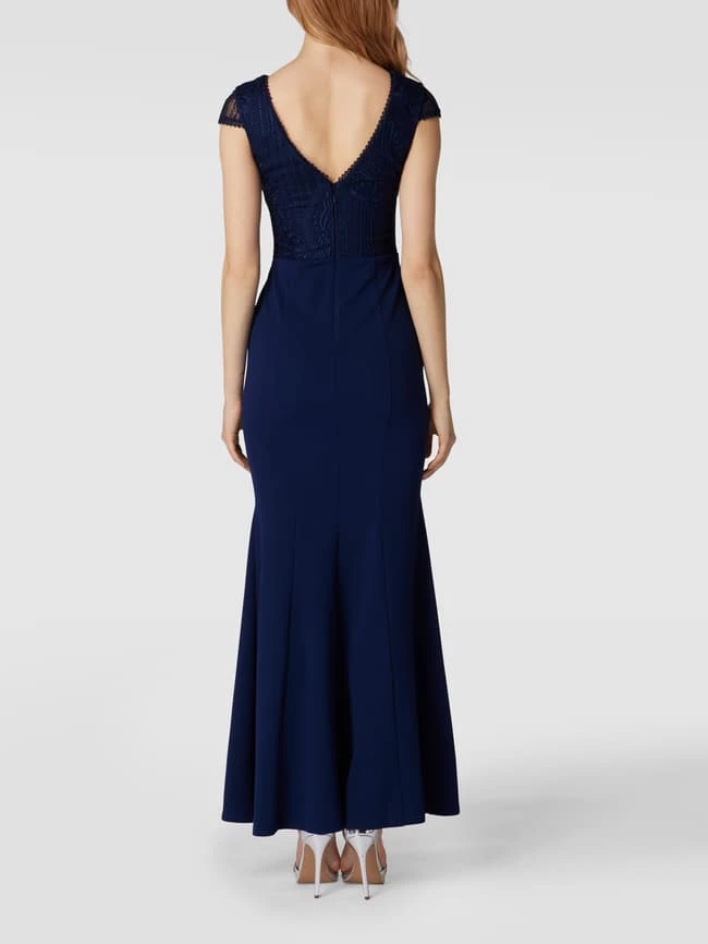 Lipsy Abendkleid Mit Herz-Ausschnitt - Dunkelblau 5 Lipsy Abendkleid Mit Herz-Ausschnitt - Dunkelblau – Bild 5