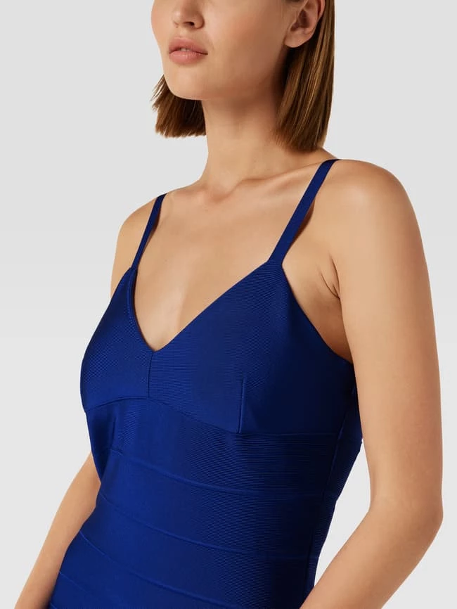 Vera Wang Bride Abendkleid Mit Verstellbaren Trägern Modell 'SARAH' - Royalblau 3 Vera Wang Bride Abendkleid Mit Verstellbaren Trägern Modell 'SARAH' - Royalblau – Bild 3