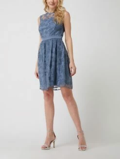 Esprit Collection Cocktailkleid Aus Organza - Rauchblau